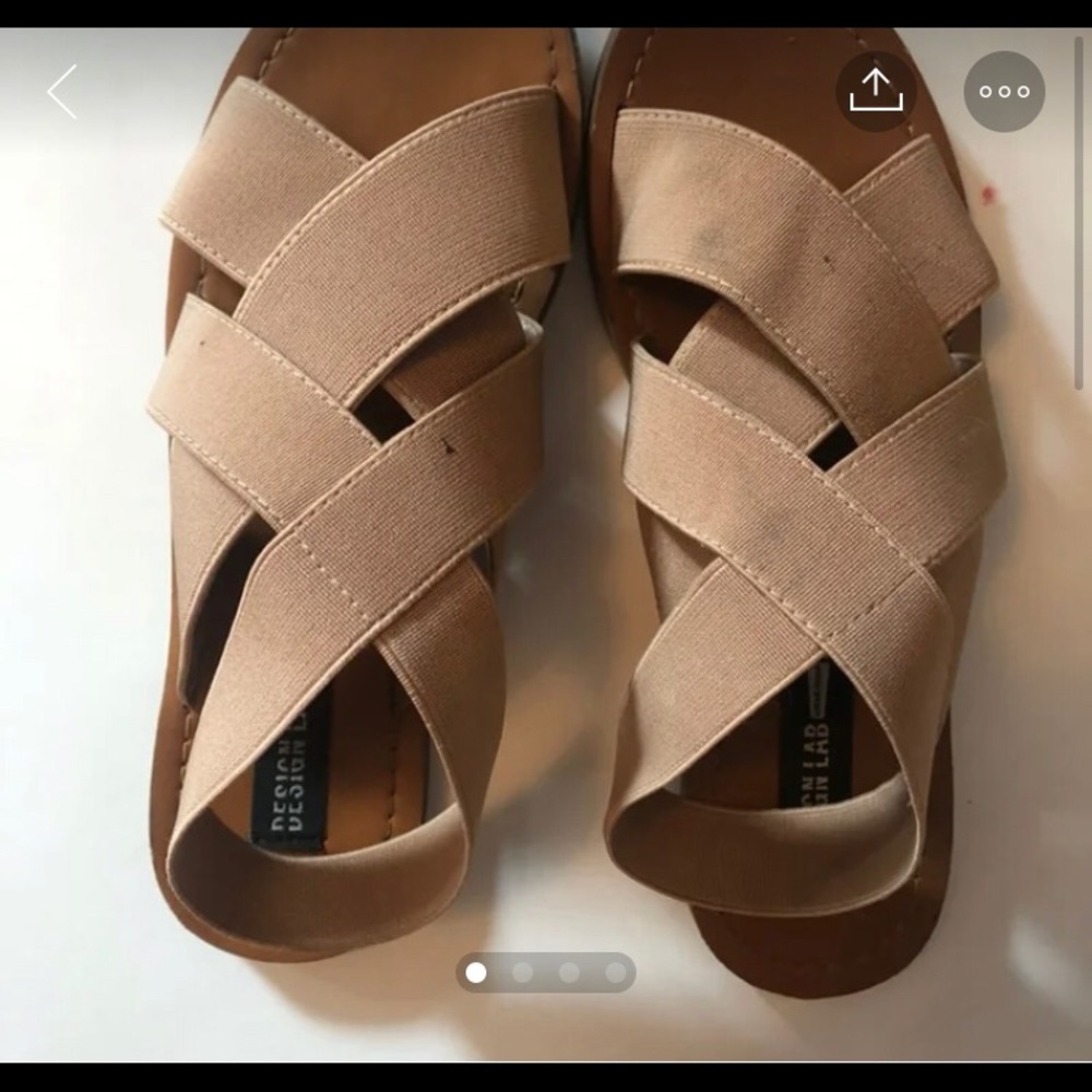 nude sandals